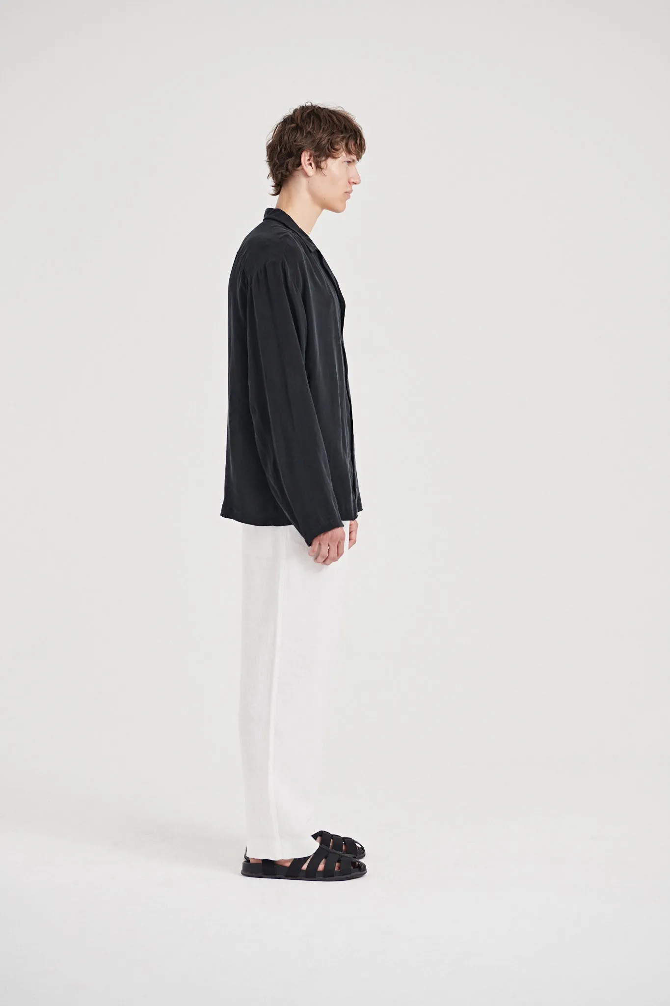 06/ Oftt Vegan Silk Shirt black