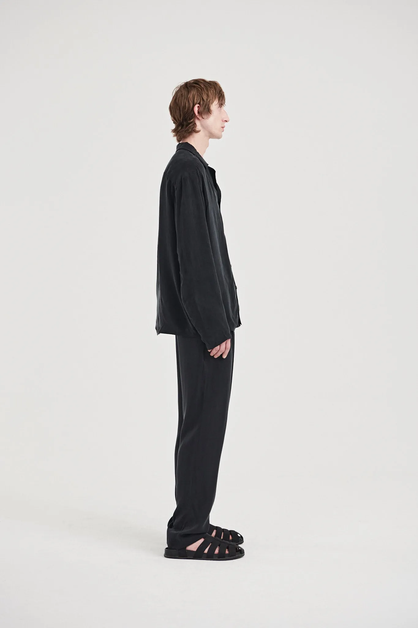 06/ Oftt Vegan Silk Shirt black