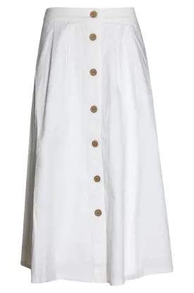 A-line pull on Skirt | WHITE | 6818AR