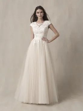 Allure Bridals Modest Dress M677