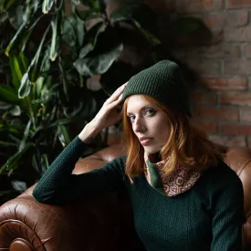 Beanie Hat - Moss Green