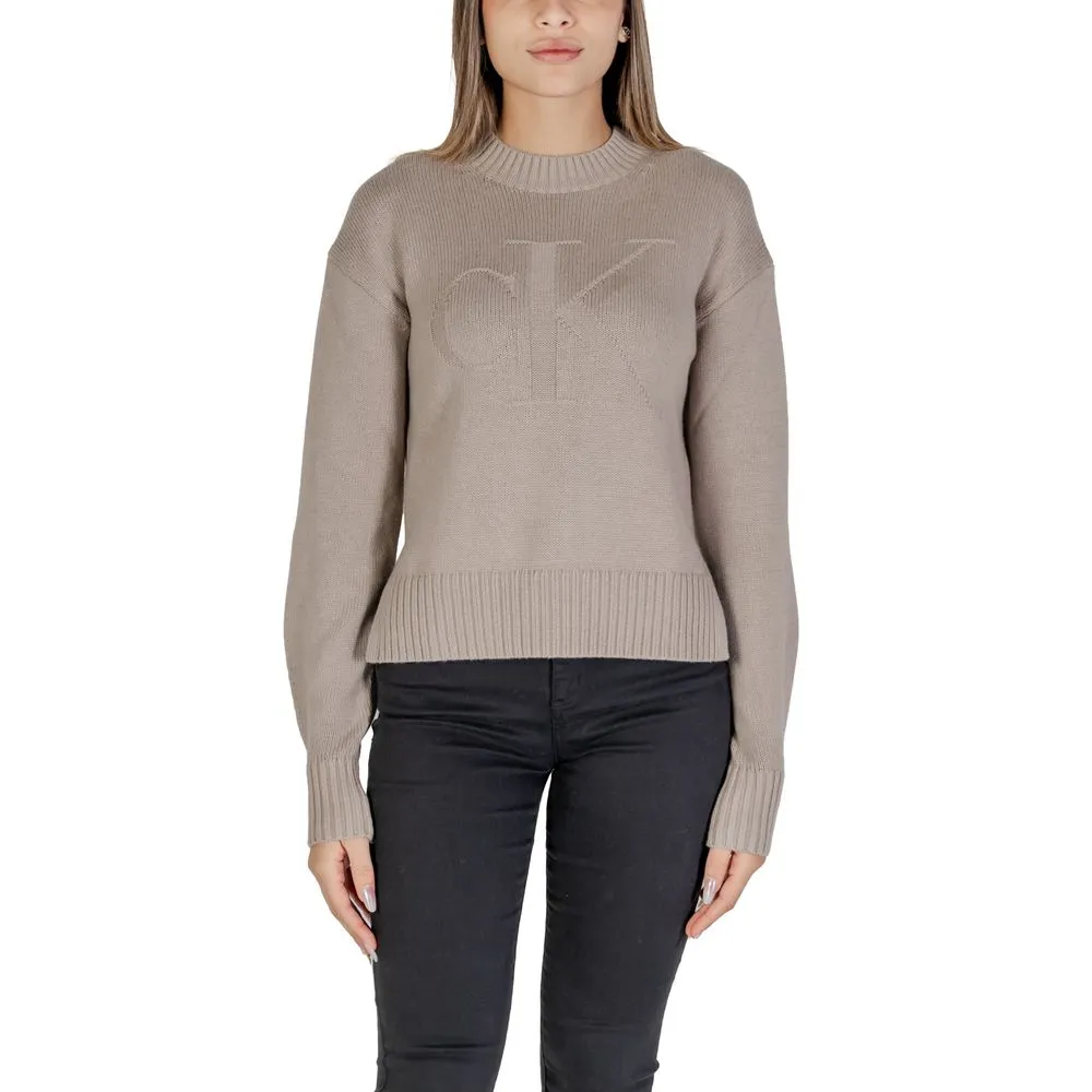 Beige Organic Cotton Sweater