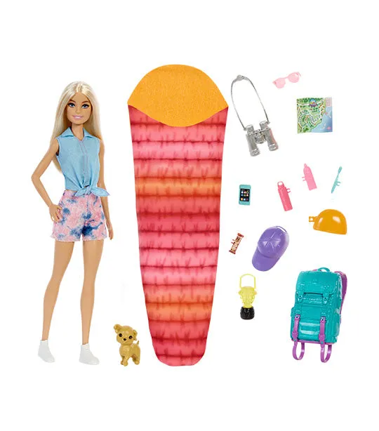 Camping Doll And Accessories - Blonde