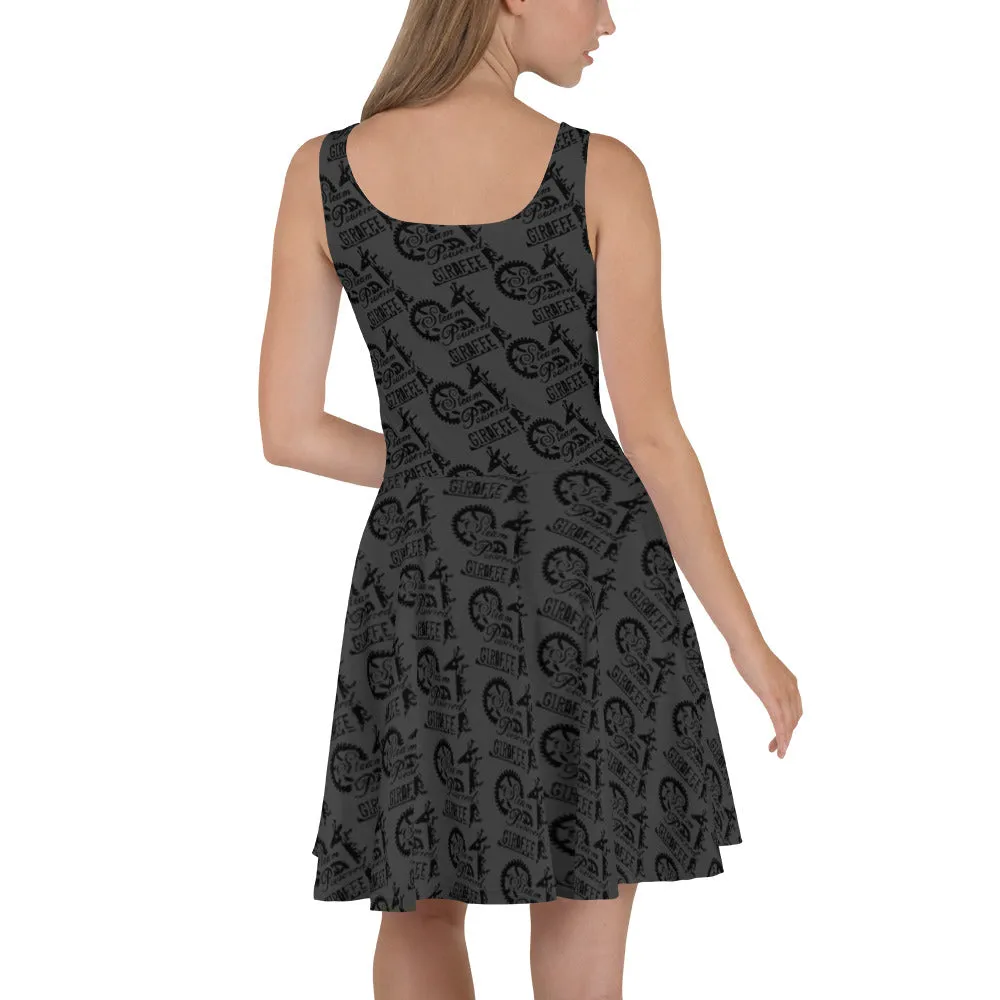 Dark Grey SPG Logo Skater Dress