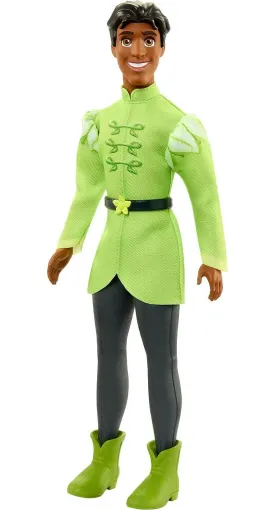 Disney Princess Posable Prince Naveen Fashion Doll In Signature Look Inspired By The Disney Movie The Princess and The Frog For Kids Ages 3 