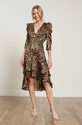 Drew Leopard Dress