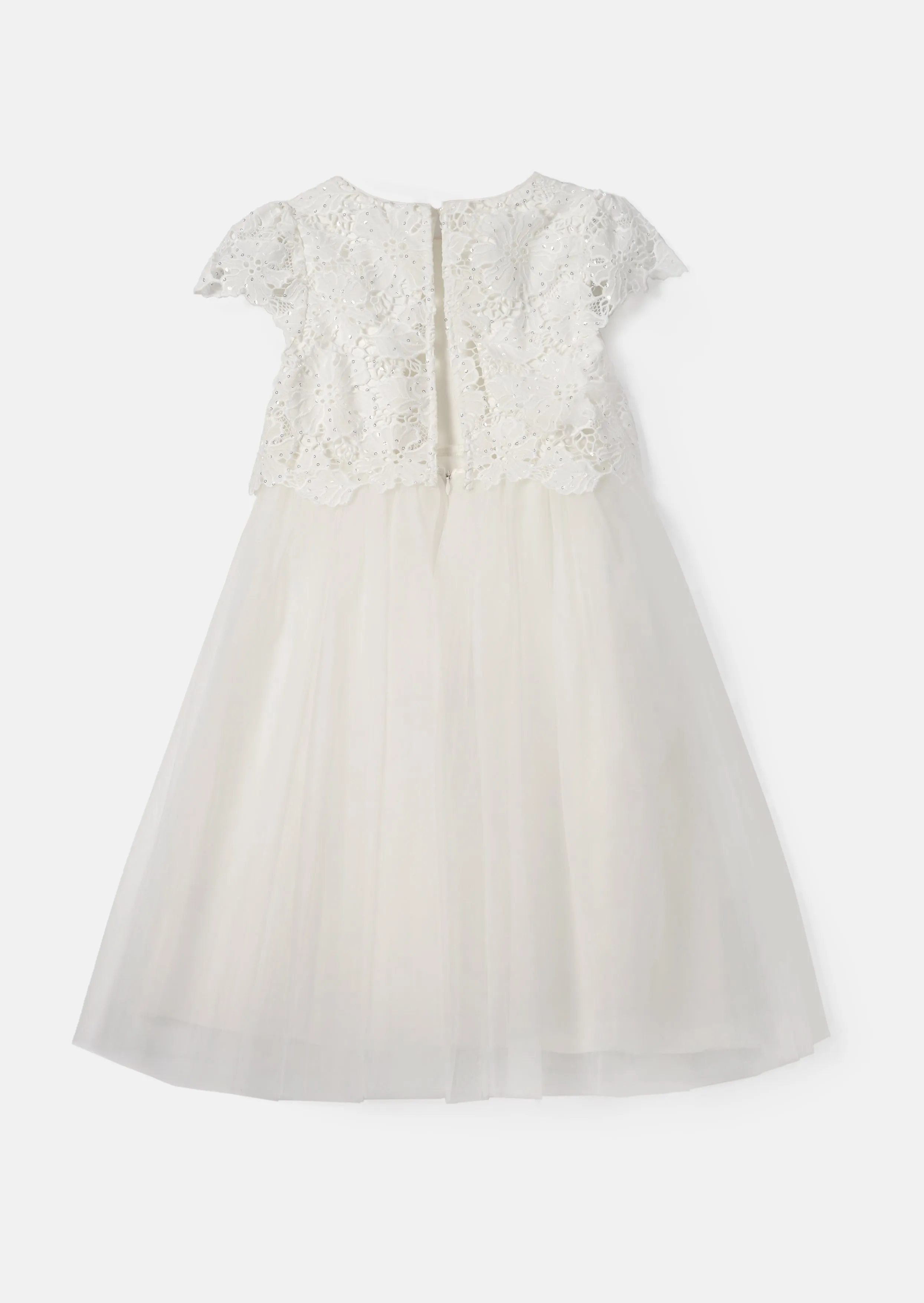 Esme Ivory Lace Bodice Dress