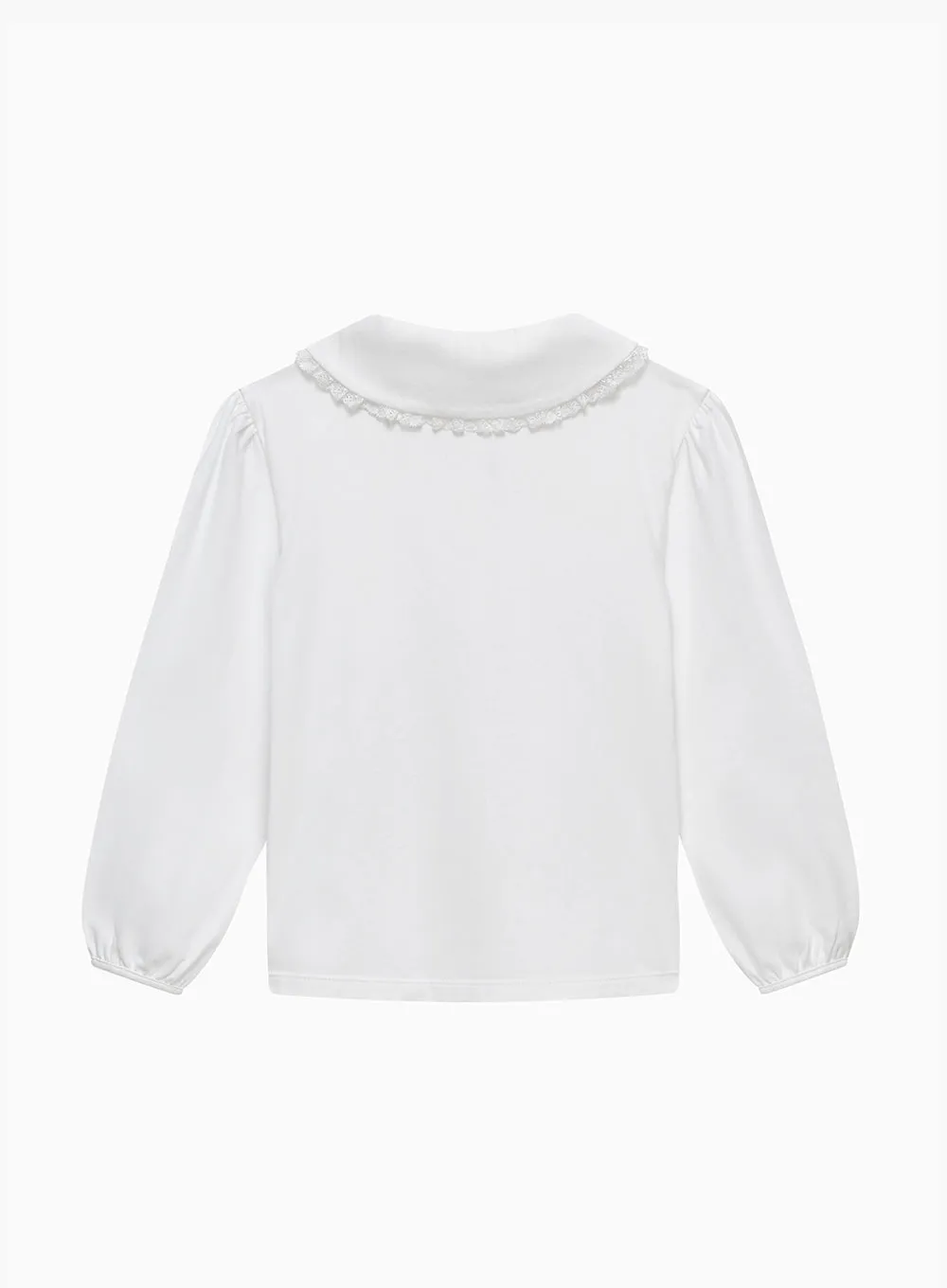 Evelyn Lace Jersey Top