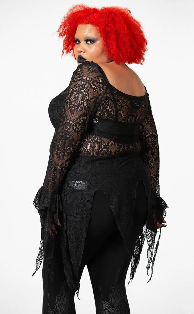 Faythe Lace Top [Plus-Size]