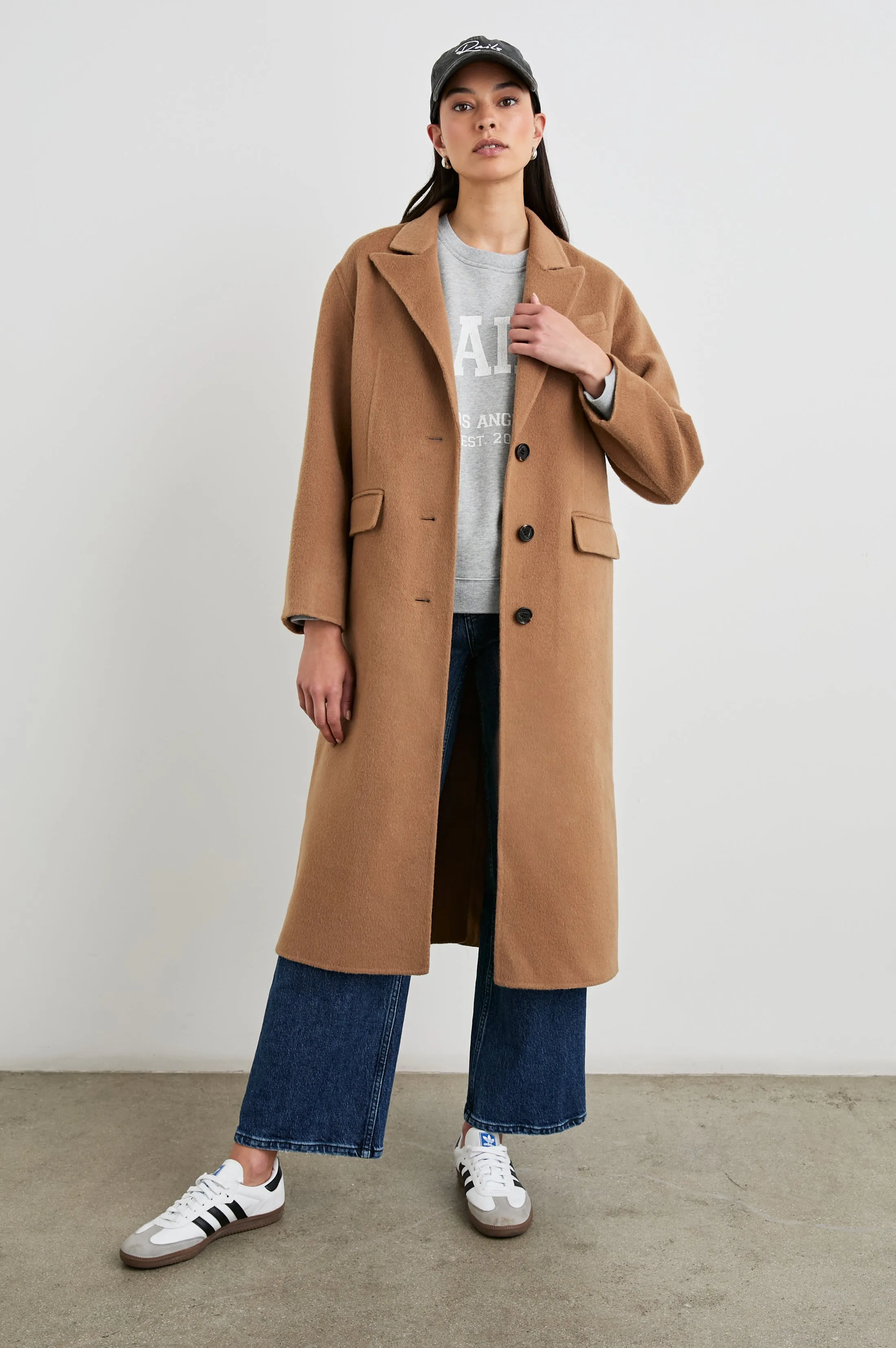 GALLERY COAT - CAMEL