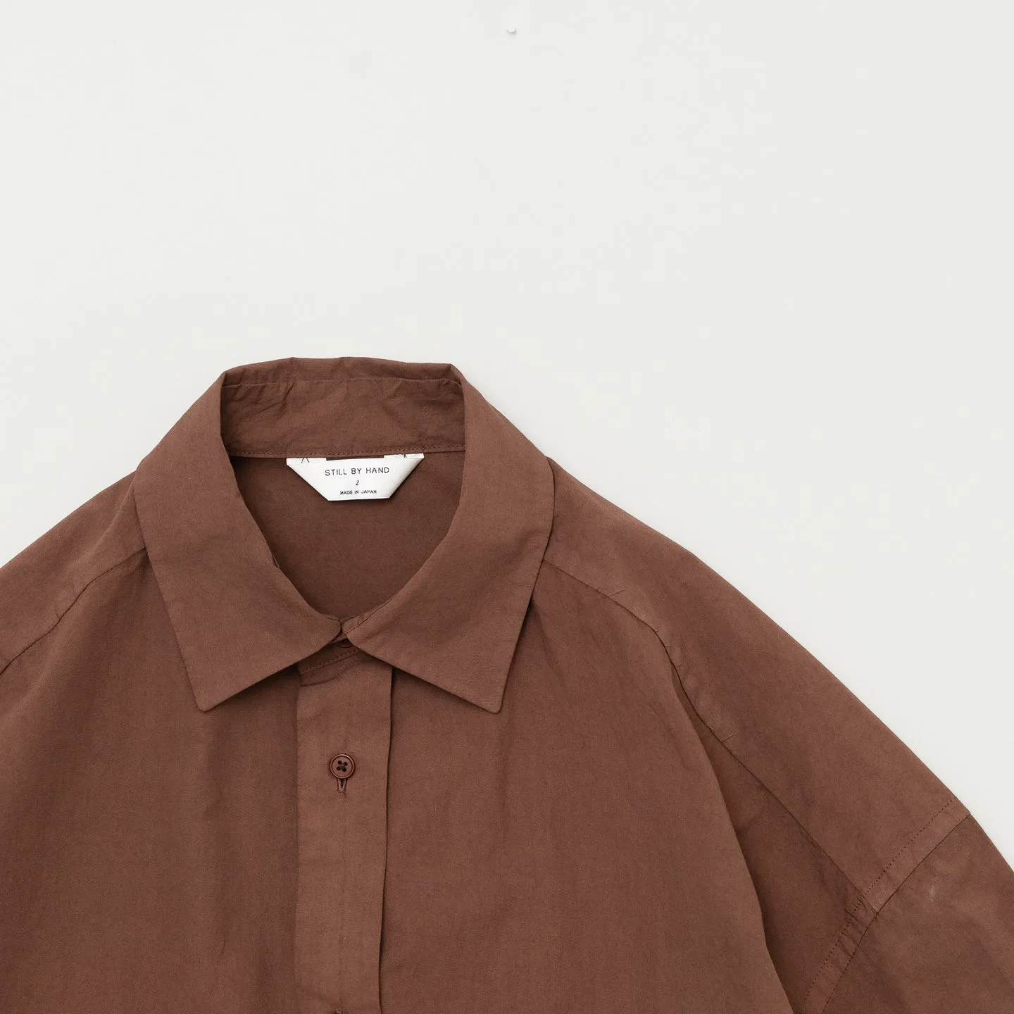 Garment Dye Over Shirt | Brick