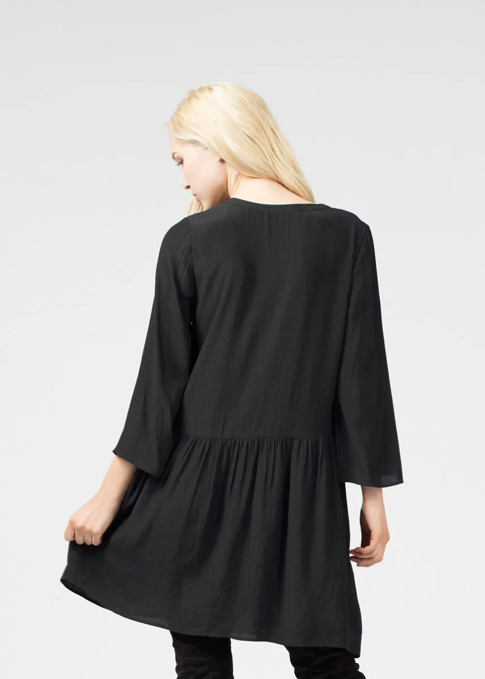 Henley Shirt Dress