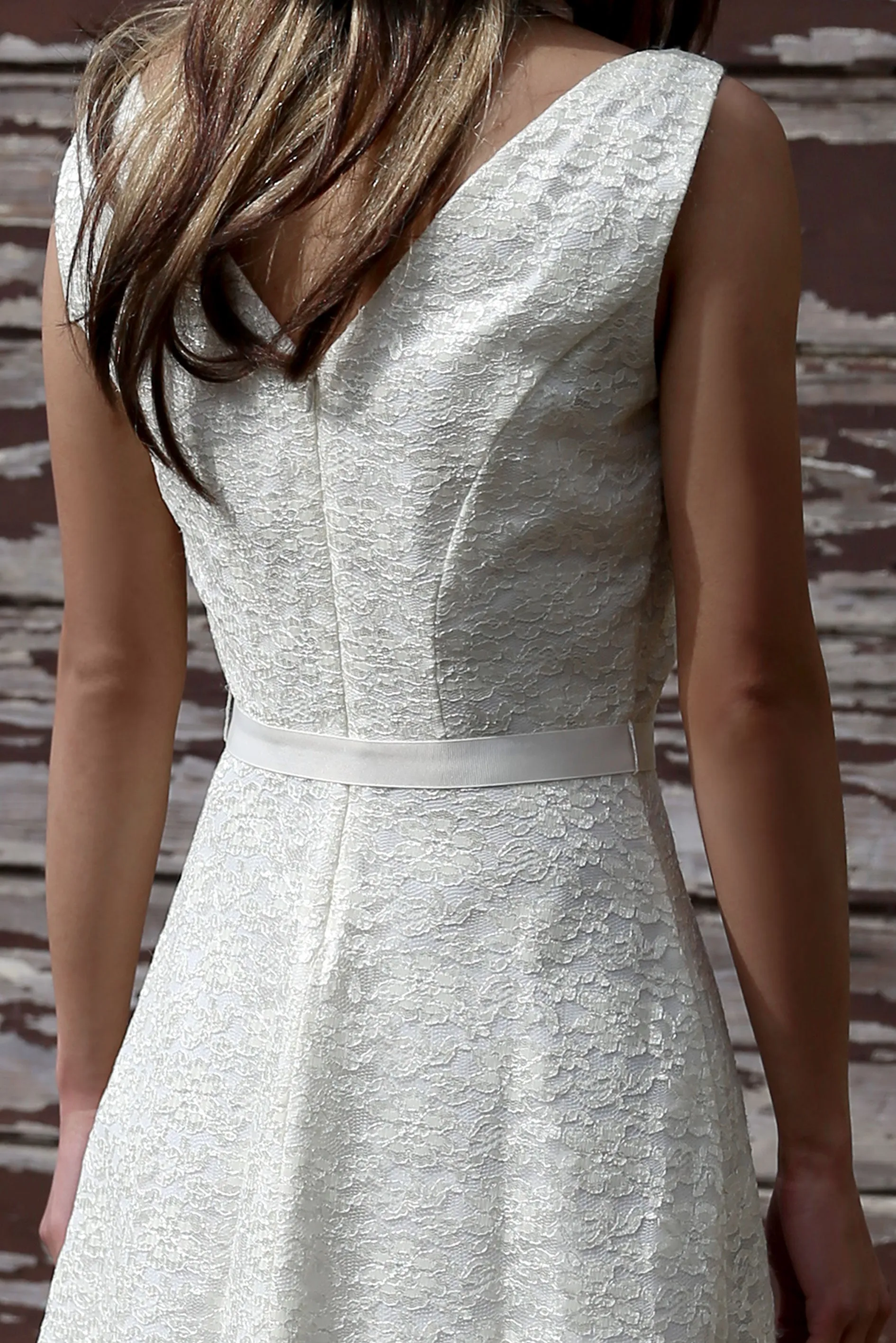 Ivory Lace Dress