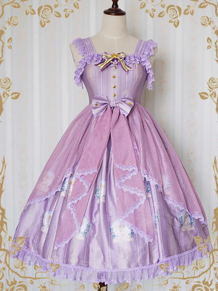 JSK Dress♥Ready to Ship♥The Little Angel Singing Blessing Poem♥Sweet Lolita Dress