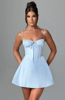 Lacey Mini Dress - Blue