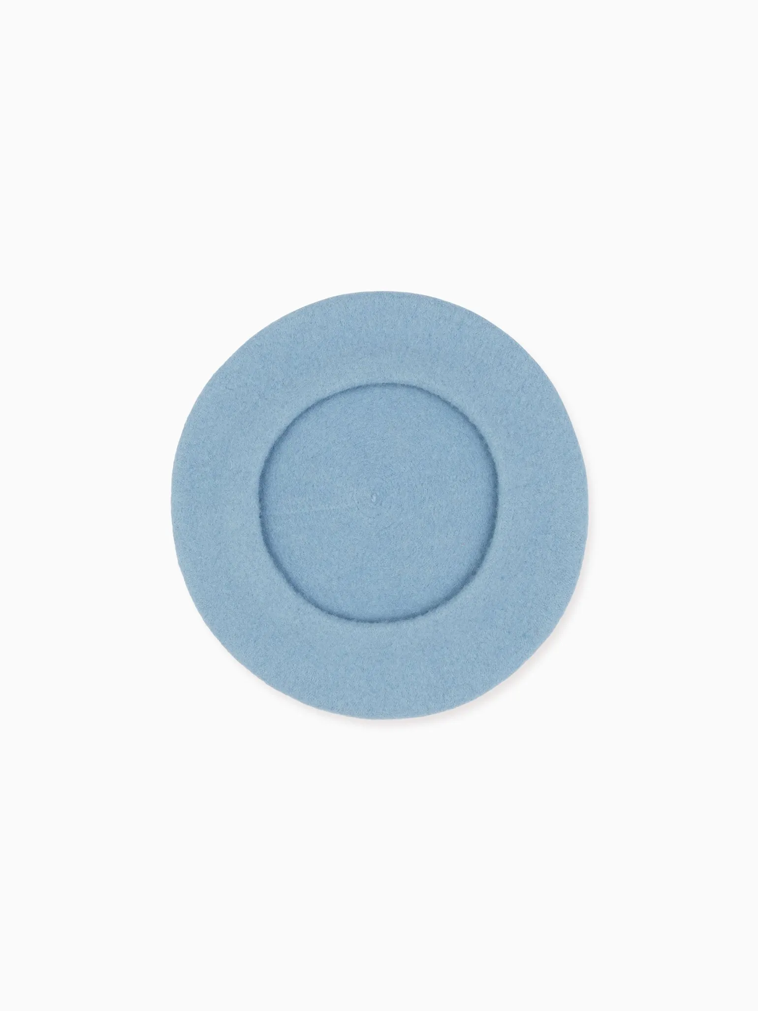 Light Blue Kids Wool Beret