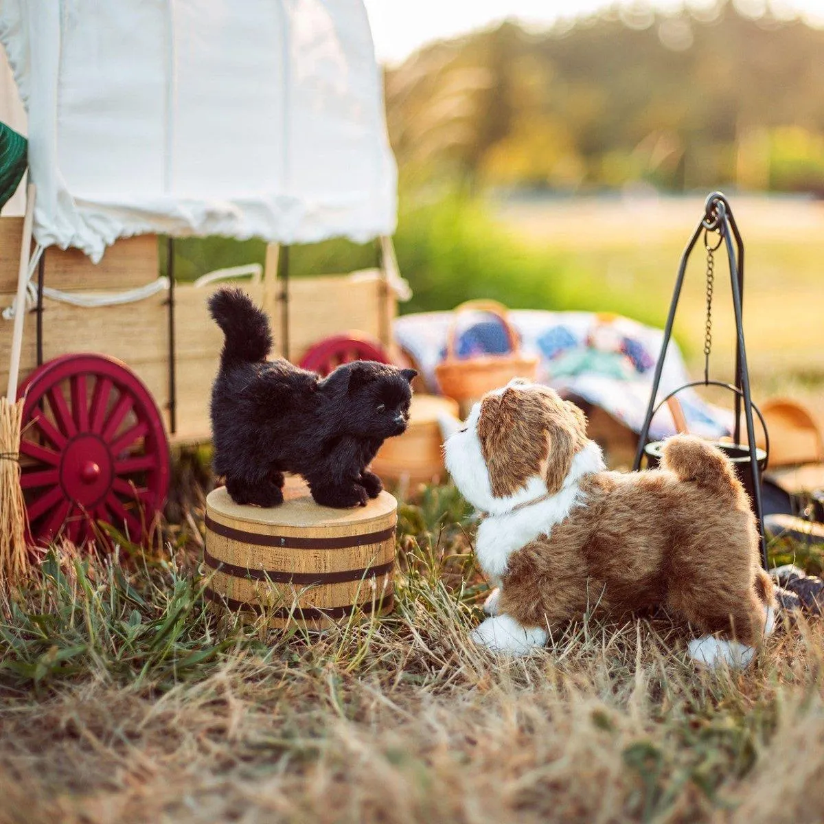 Little House On The Prairie 'Jack The Bulldog' Accessory Pet For 18 Inch Dolls