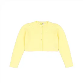 Losan Girls Knit Cardigan LKGAP0201 Light Yellow