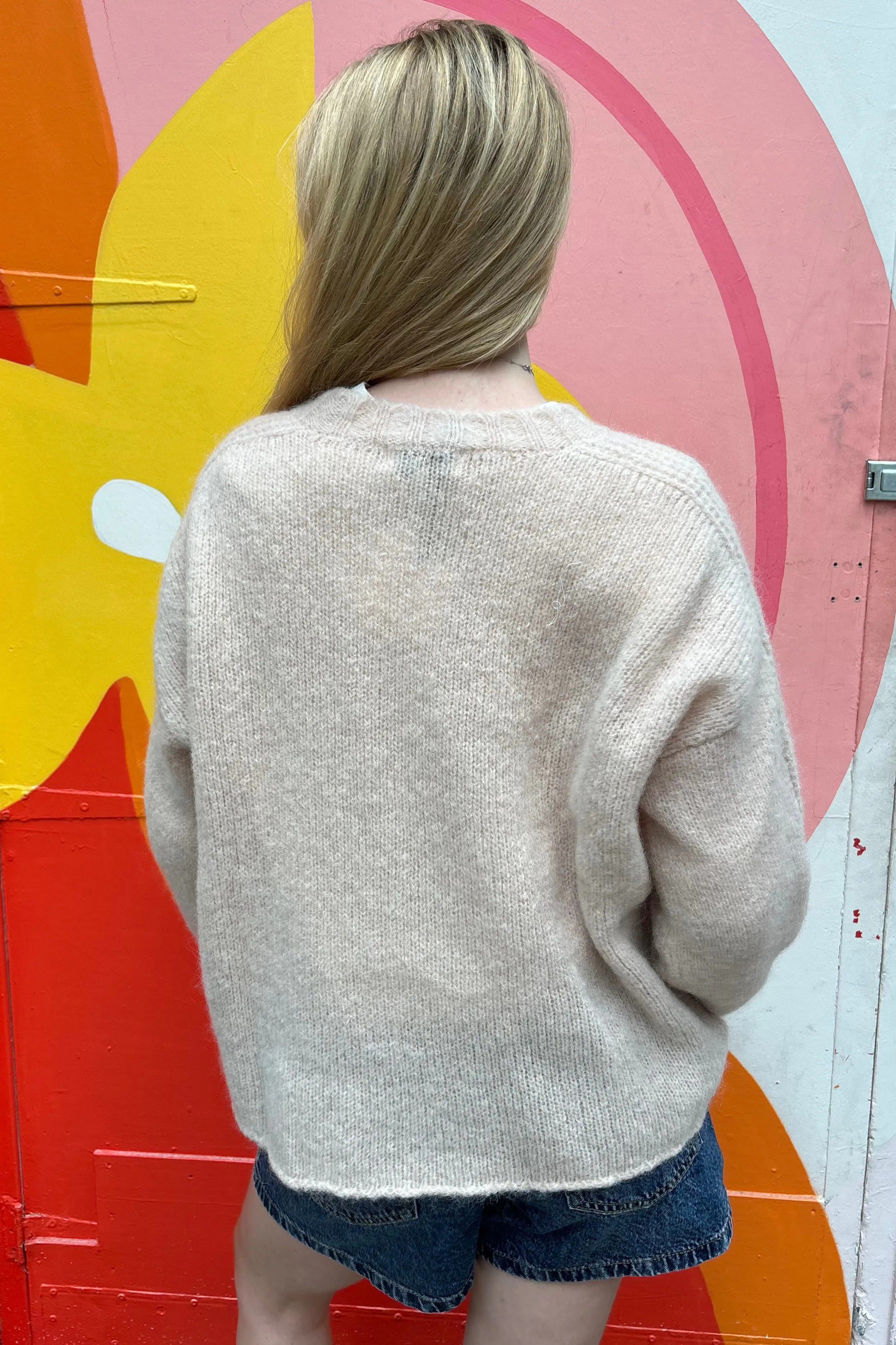 Maison Anje Brike Beige Sweater