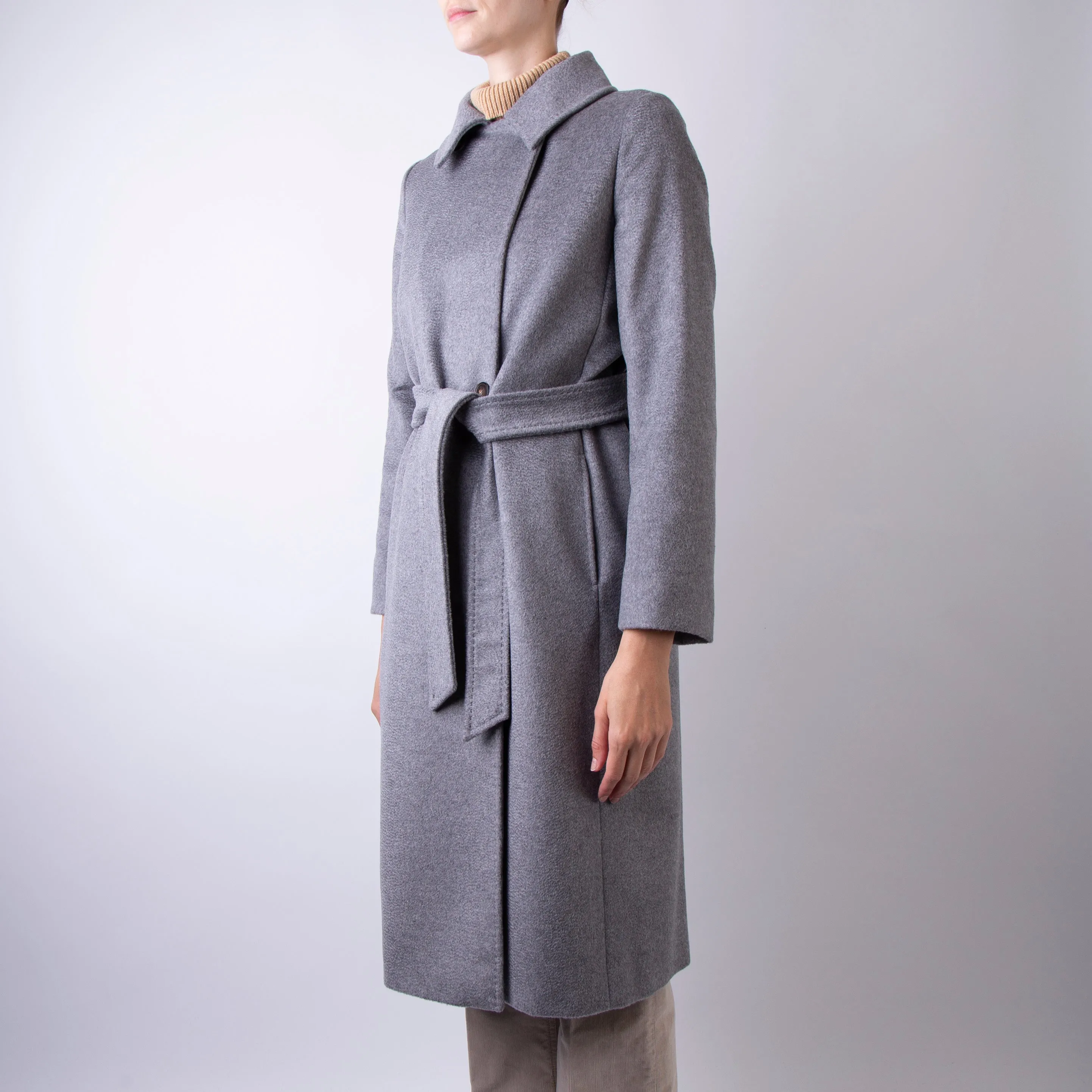 MAX MARA STUDIO COAT 2426016202600 011 GREY