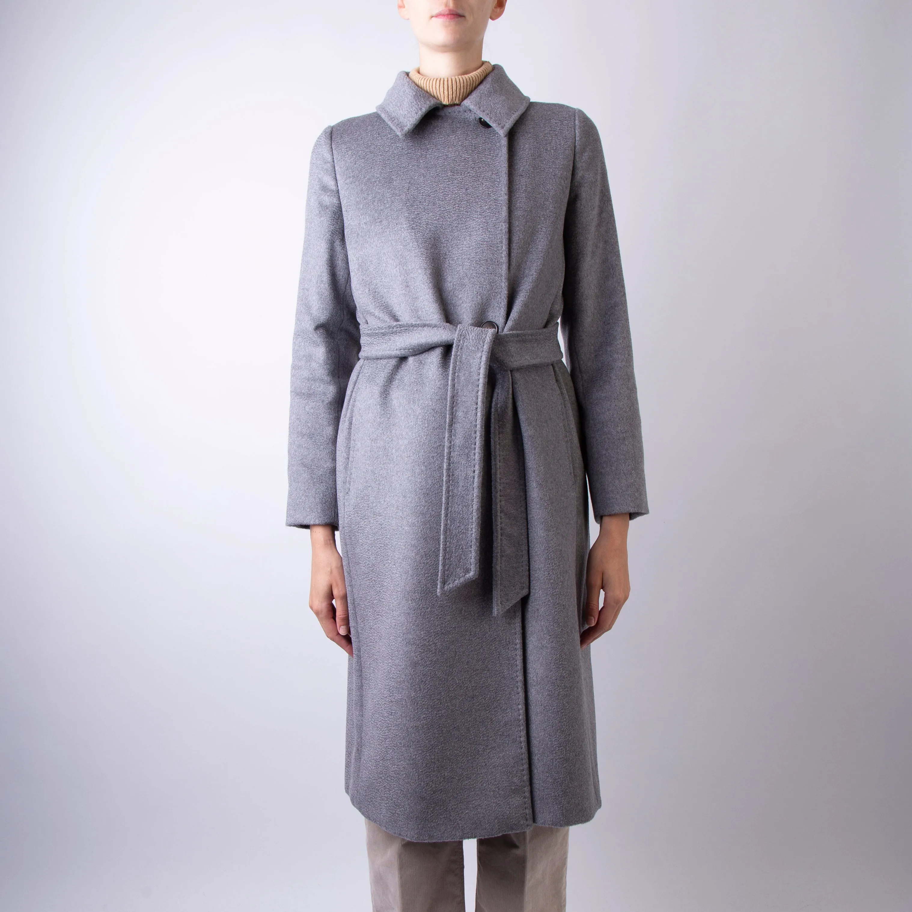 MAX MARA STUDIO COAT 2426016202600 011 GREY