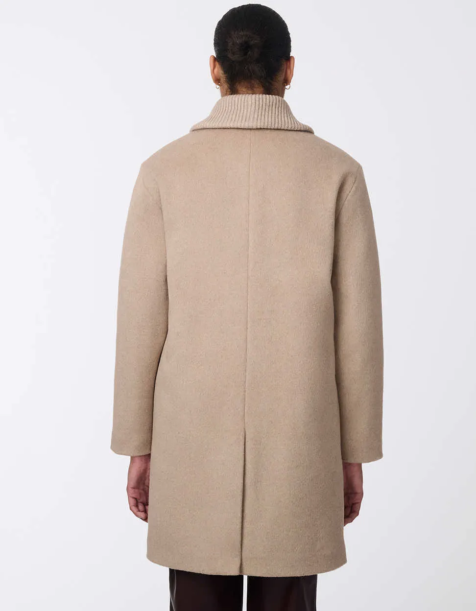 Modern Line Wool Coat