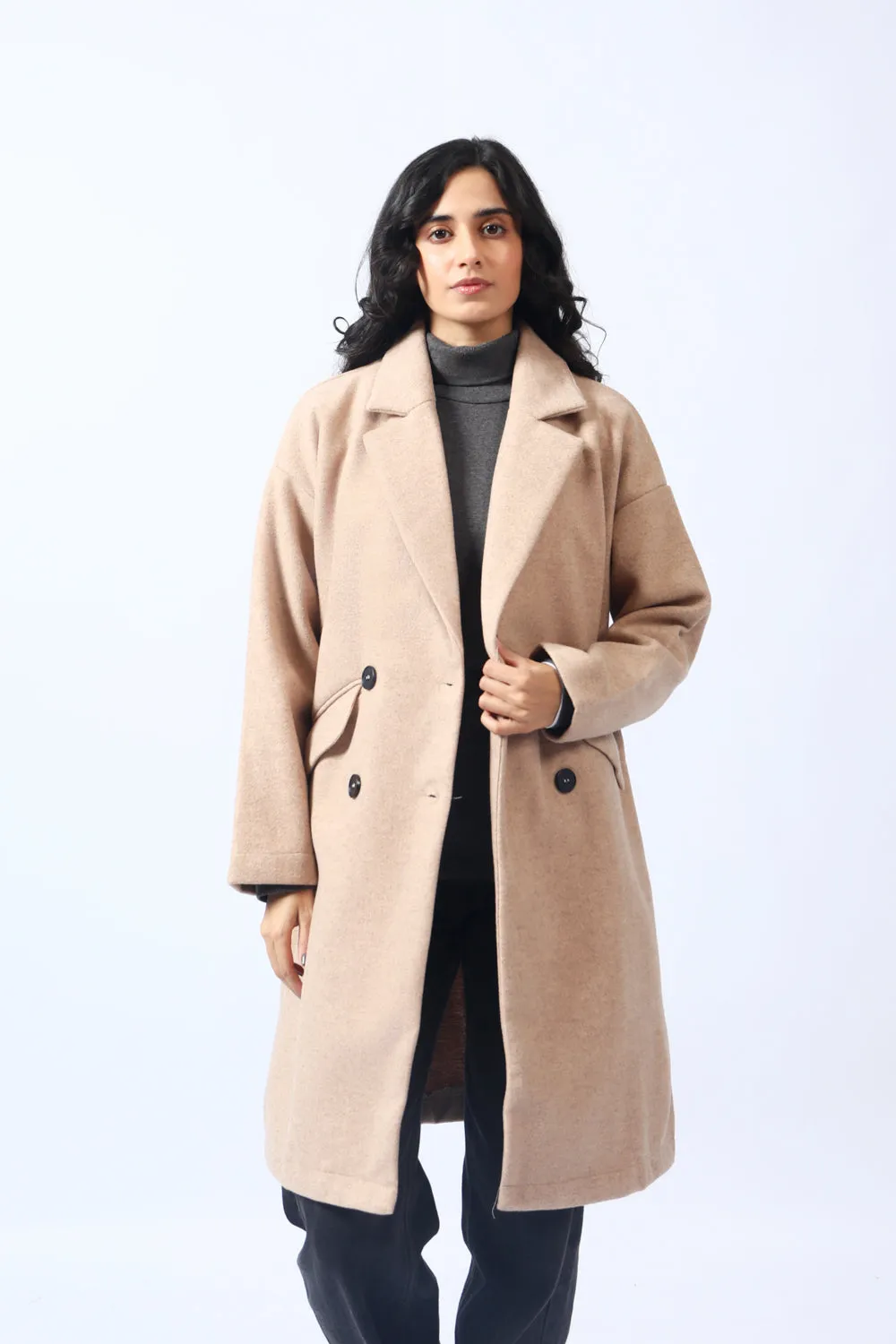 RELAXED FIT COAT