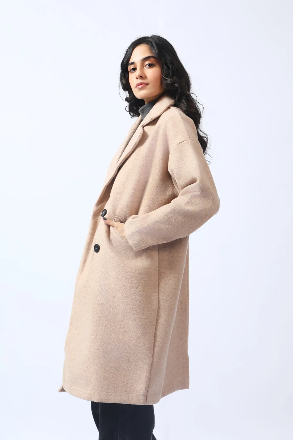 RELAXED FIT COAT