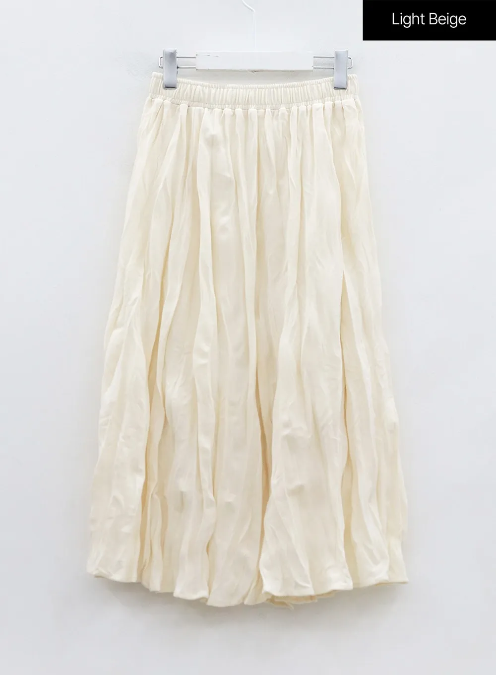 Ruffle A-Line Long Skirt OO24