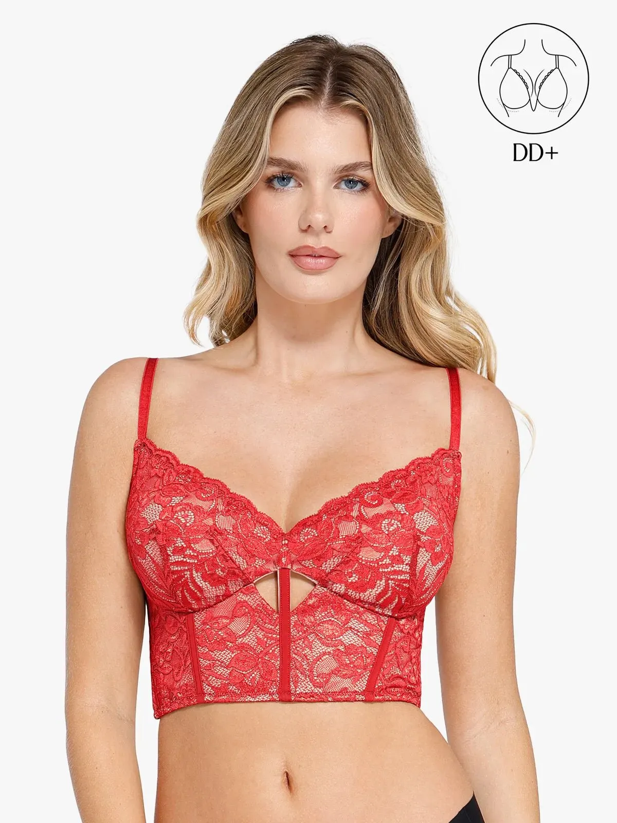 Shapewear Lace Corset Bra or Slimming Midi Wrap Skirt