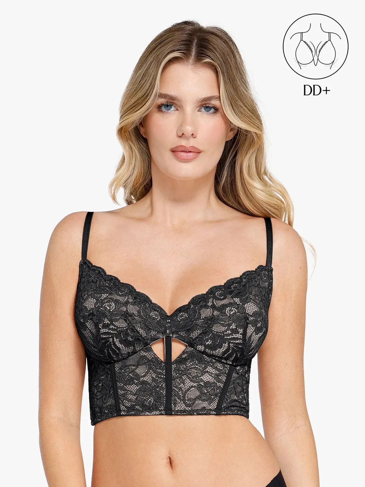 Shapewear Lace Corset Bra or Slimming Midi Wrap Skirt