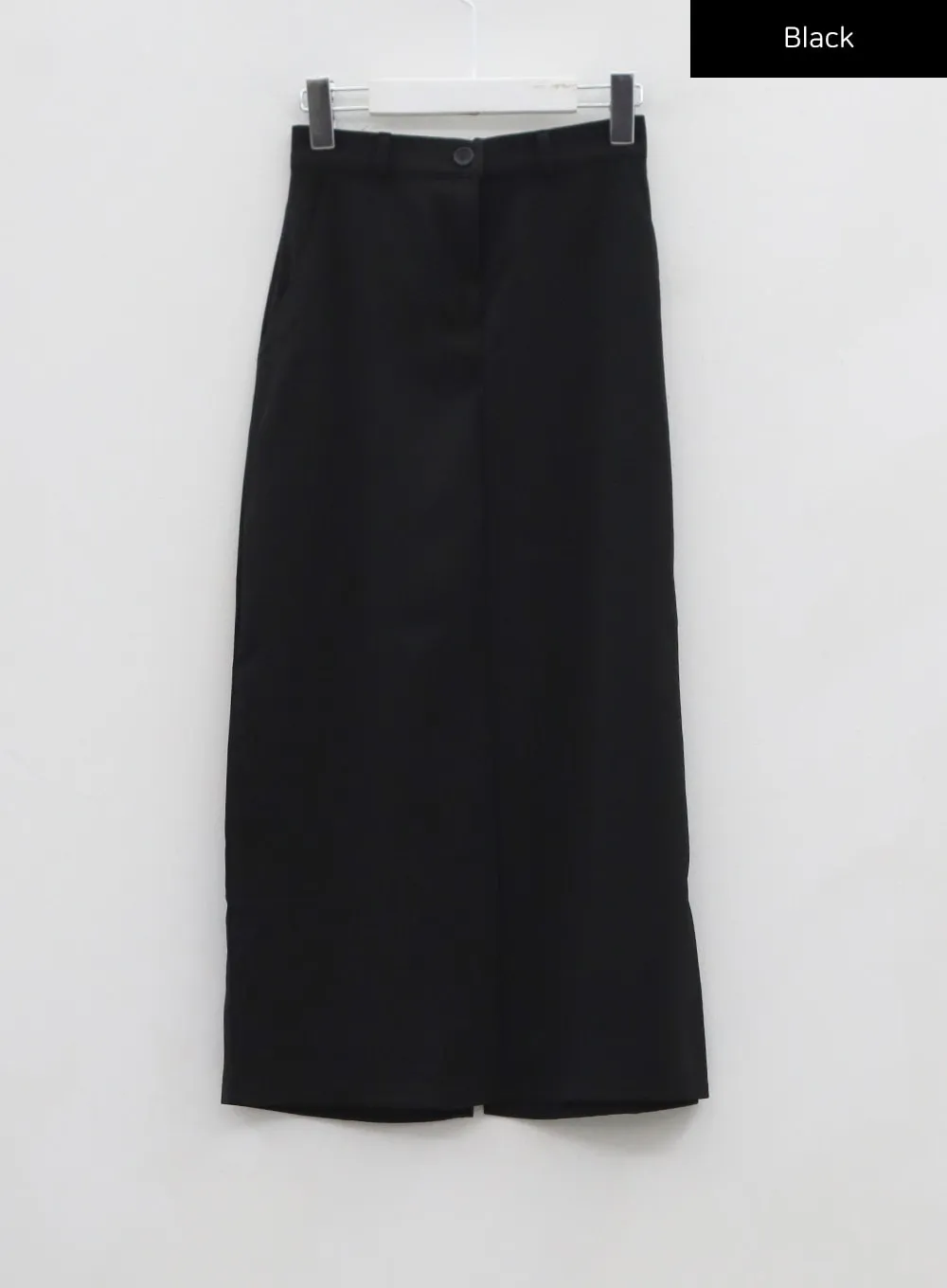 Simple High Waist H-Line Long Skirt CO06