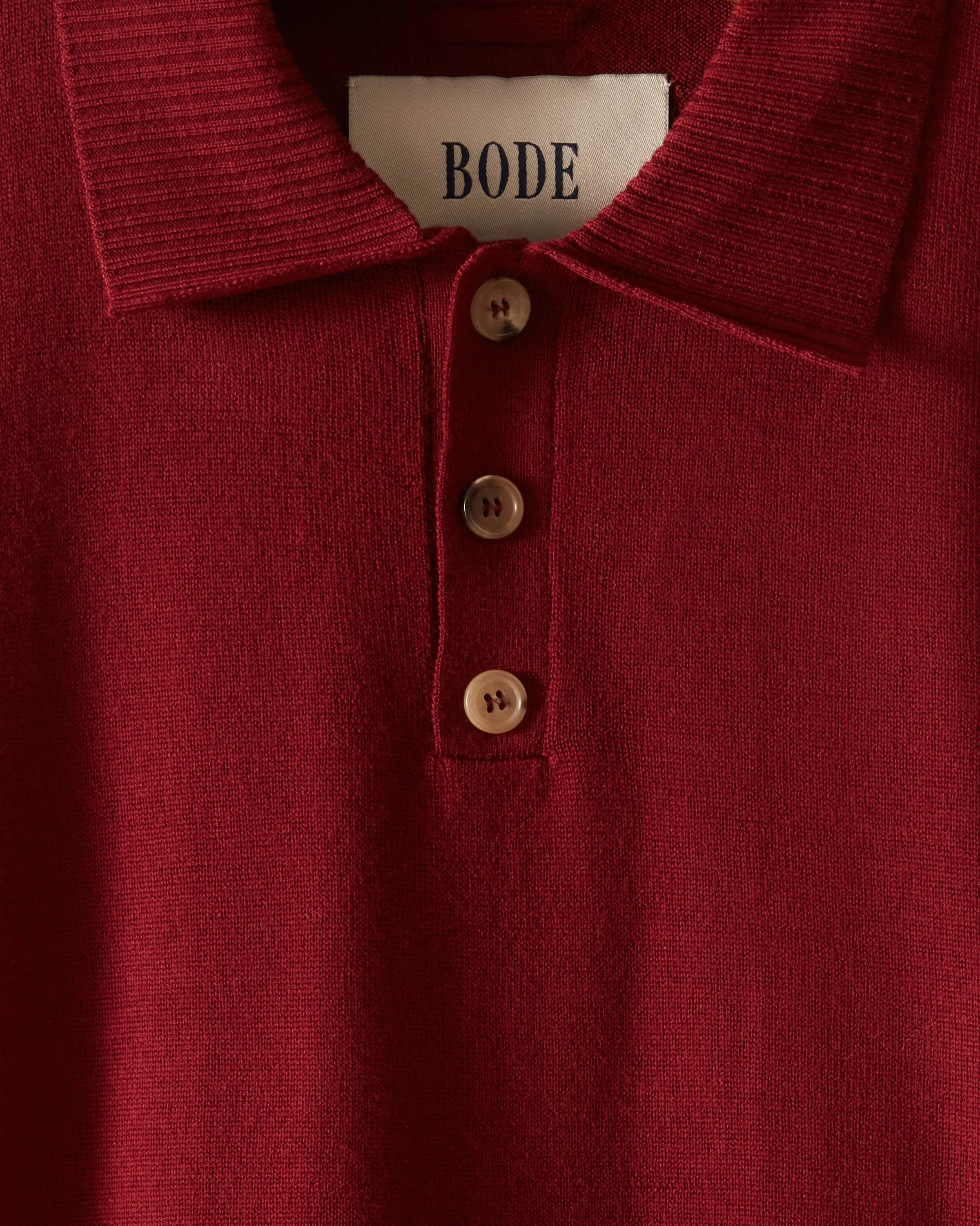 Solid Cycling Polo - Maroon