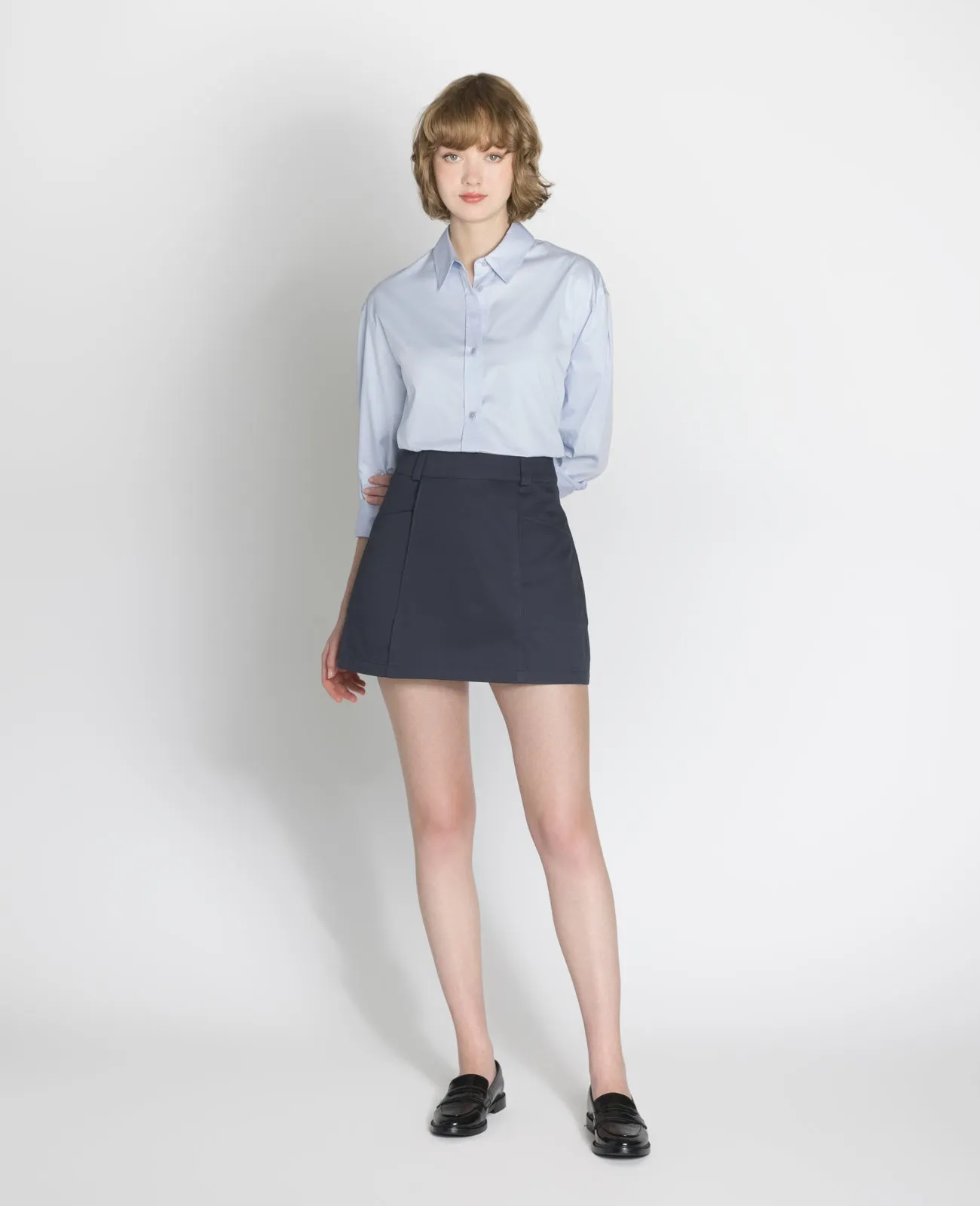 Supima A-line Skirt