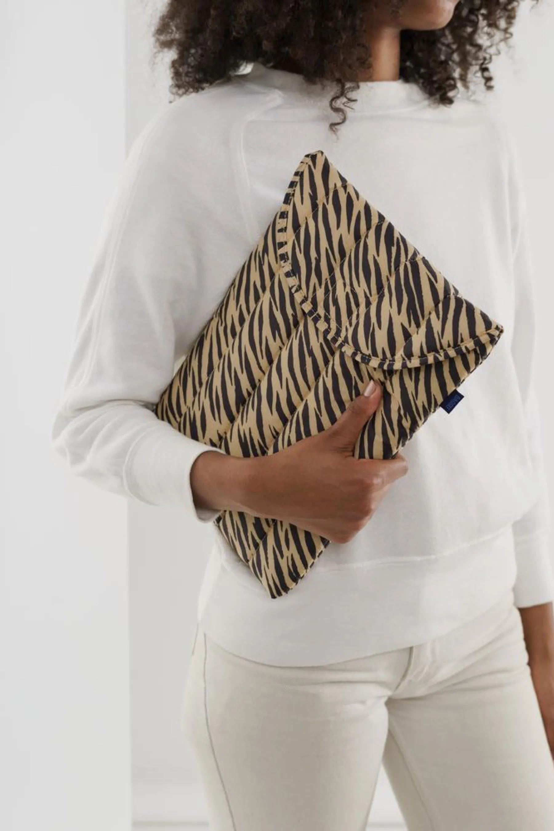 Tiger Stripe Puffy Laptop Sleeve