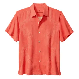 Tommy Bahama Bali Border Camp Shirt - Dubarry Coral