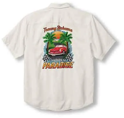 Tommy Bahama Cruising To Paradise Camp Shirt - Continental