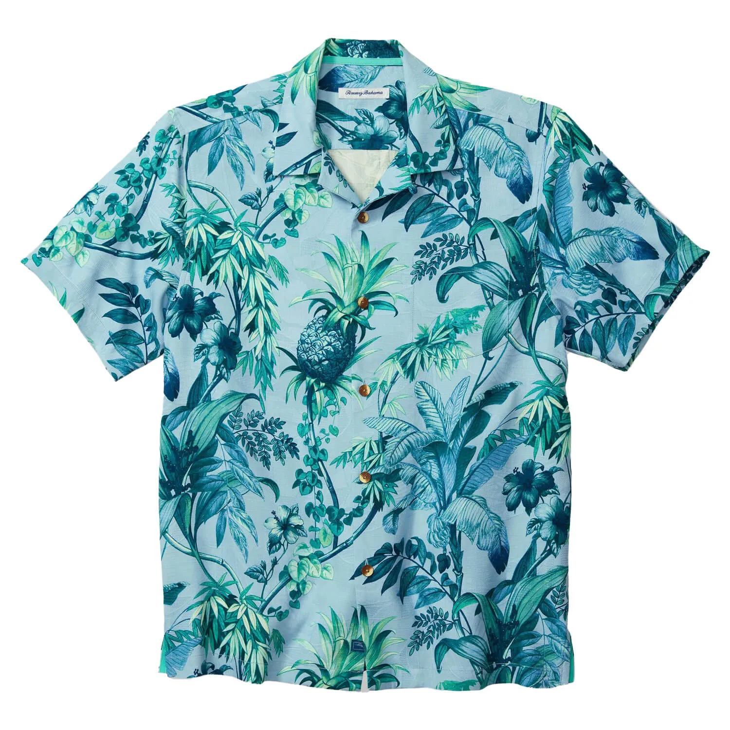 Tommy Bahama Garden Of Hope And Courage Camp Shirt - Polar Sky