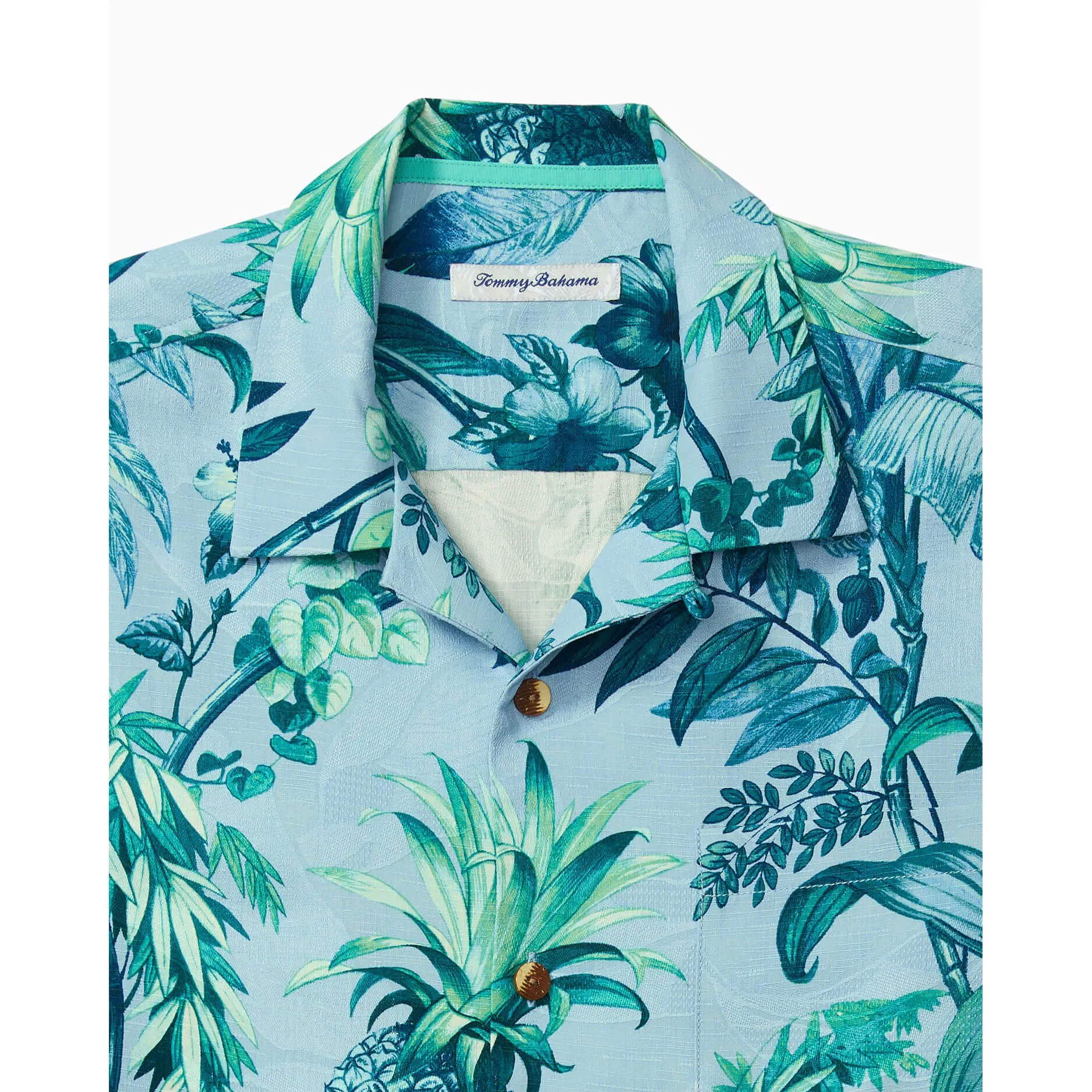 Tommy Bahama Garden Of Hope And Courage Camp Shirt - Polar Sky